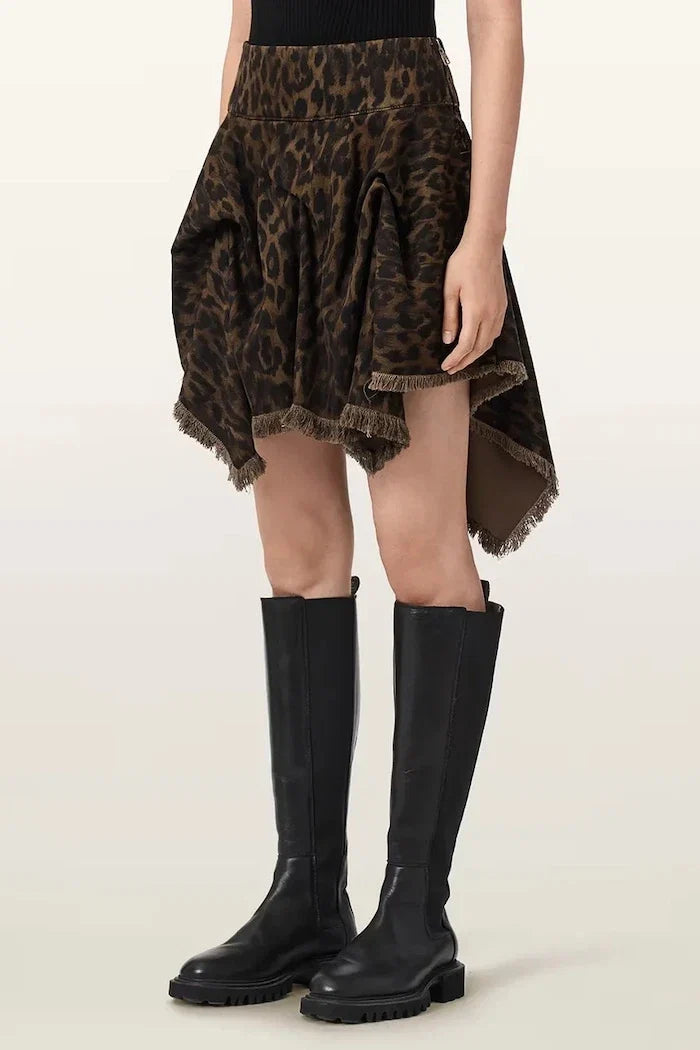 AllSaints CRISSY Asimetrik Etek