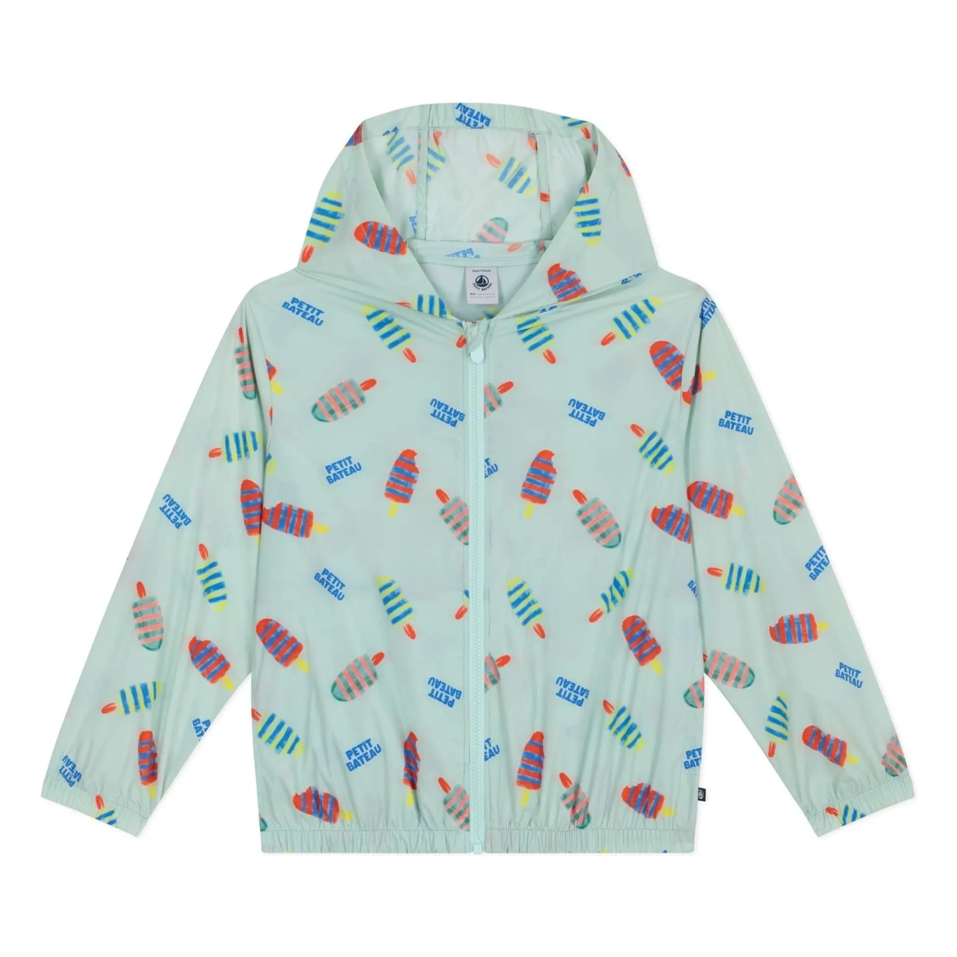 Petit Bateau - Çiçek Desenli Rüzgarlık | Beyaz