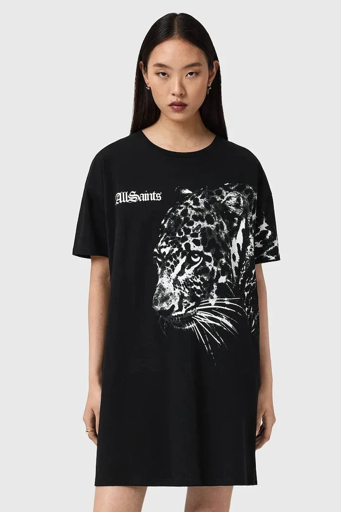 AllSaints ZAYA Pamuk Elbise