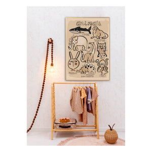 Studio Loco - Large Animal Poster