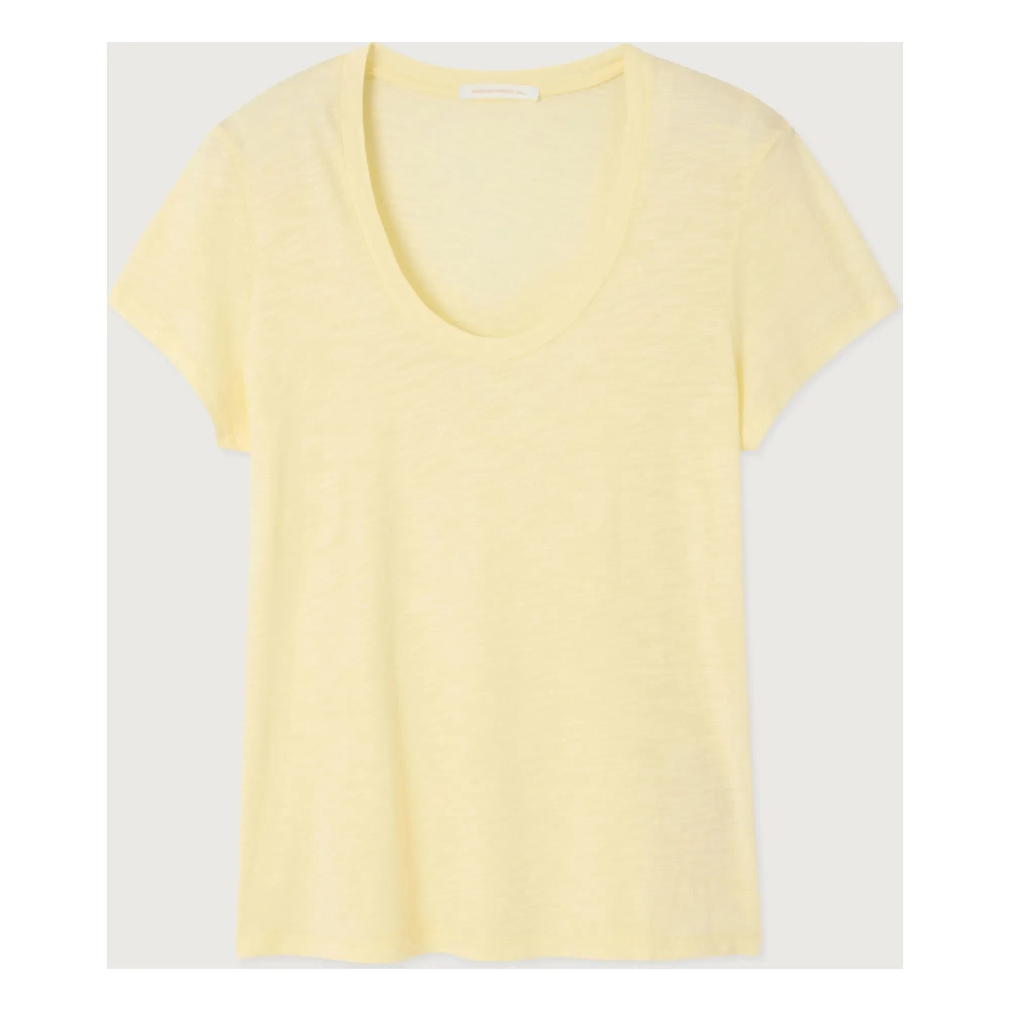 American Vintage - Jacksonville Cotton T-Shirt | Vanilla