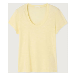 American Vintage - Jacksonville Cotton T-Shirt | Vanilla