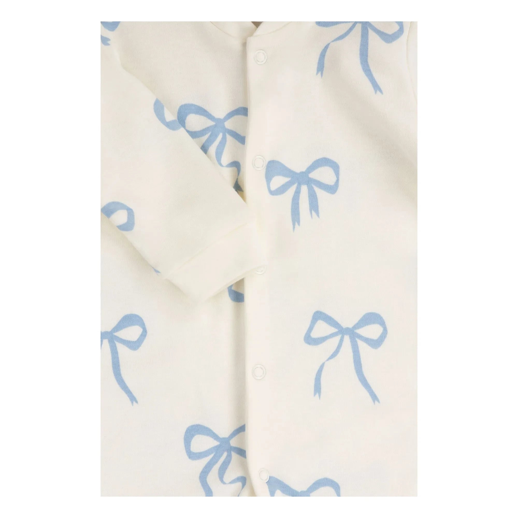 Sleepy Doe - Drawstring footed pajamas Organic cotton | Ecru