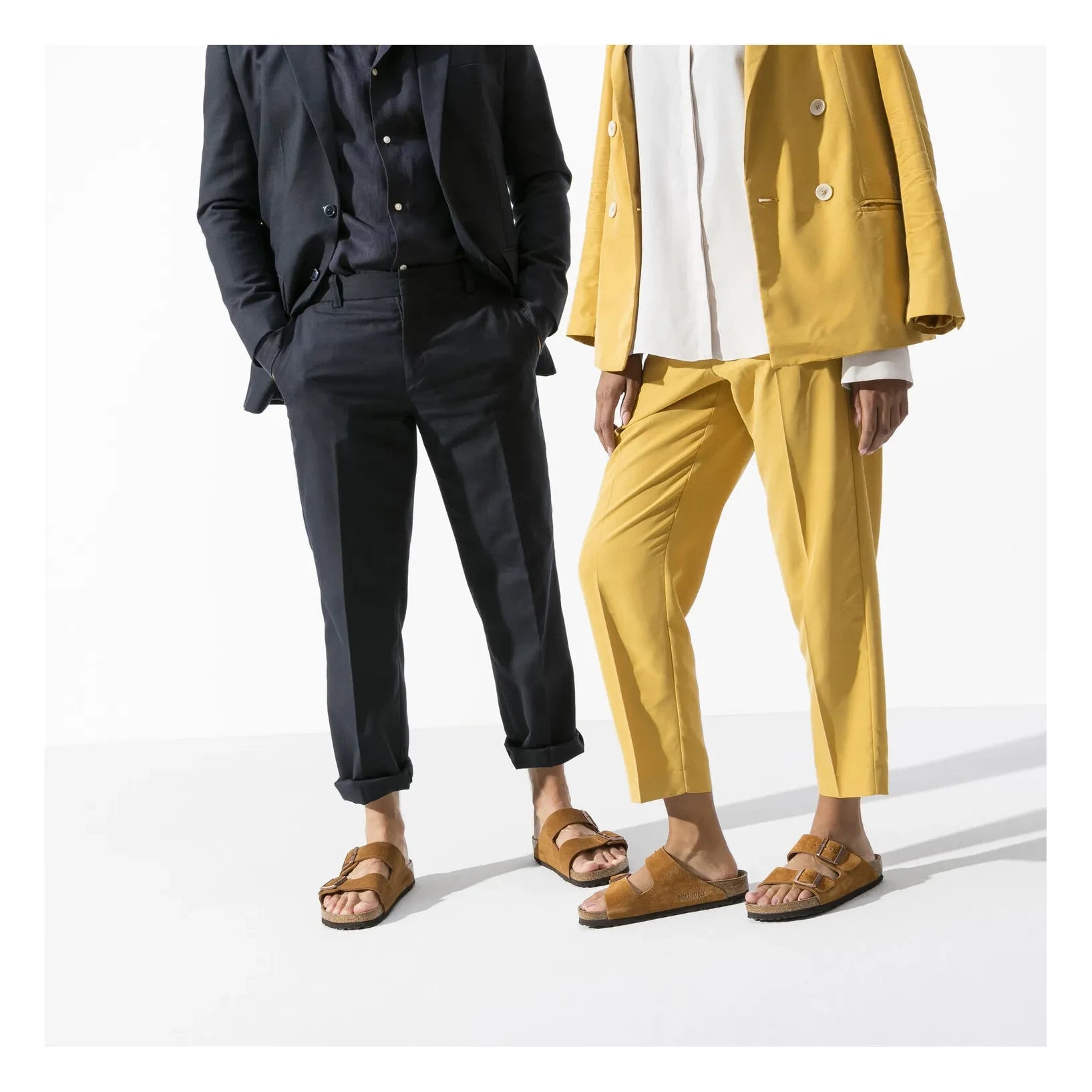 BIRKENSTOCK - Arizona Süet Sandalet | Mink