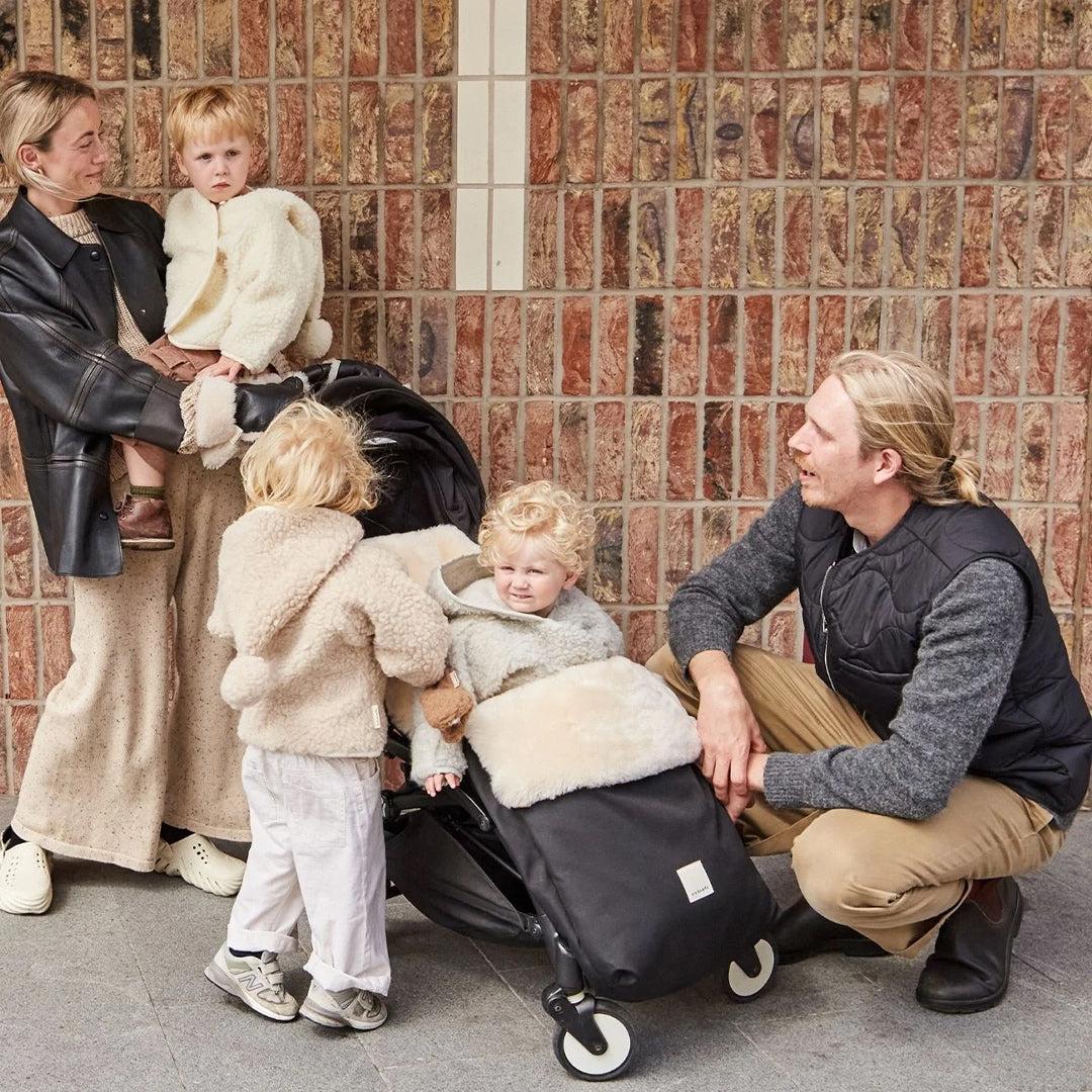 Binibamba Merino Snugglejacket - Milk-Coats-Milk-0-6m | Natural Baby Shower