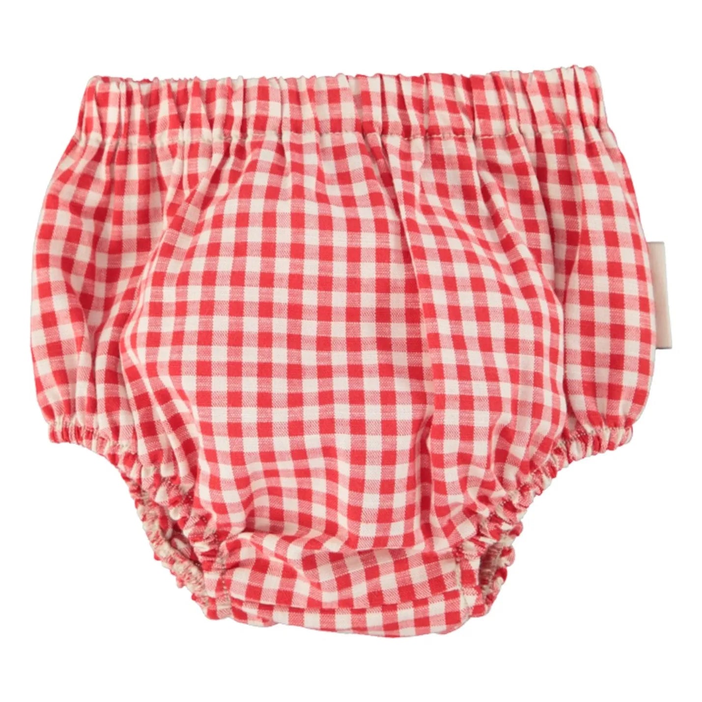 Piupiuchick - Vichy Organic Cotton Bloomer | Red