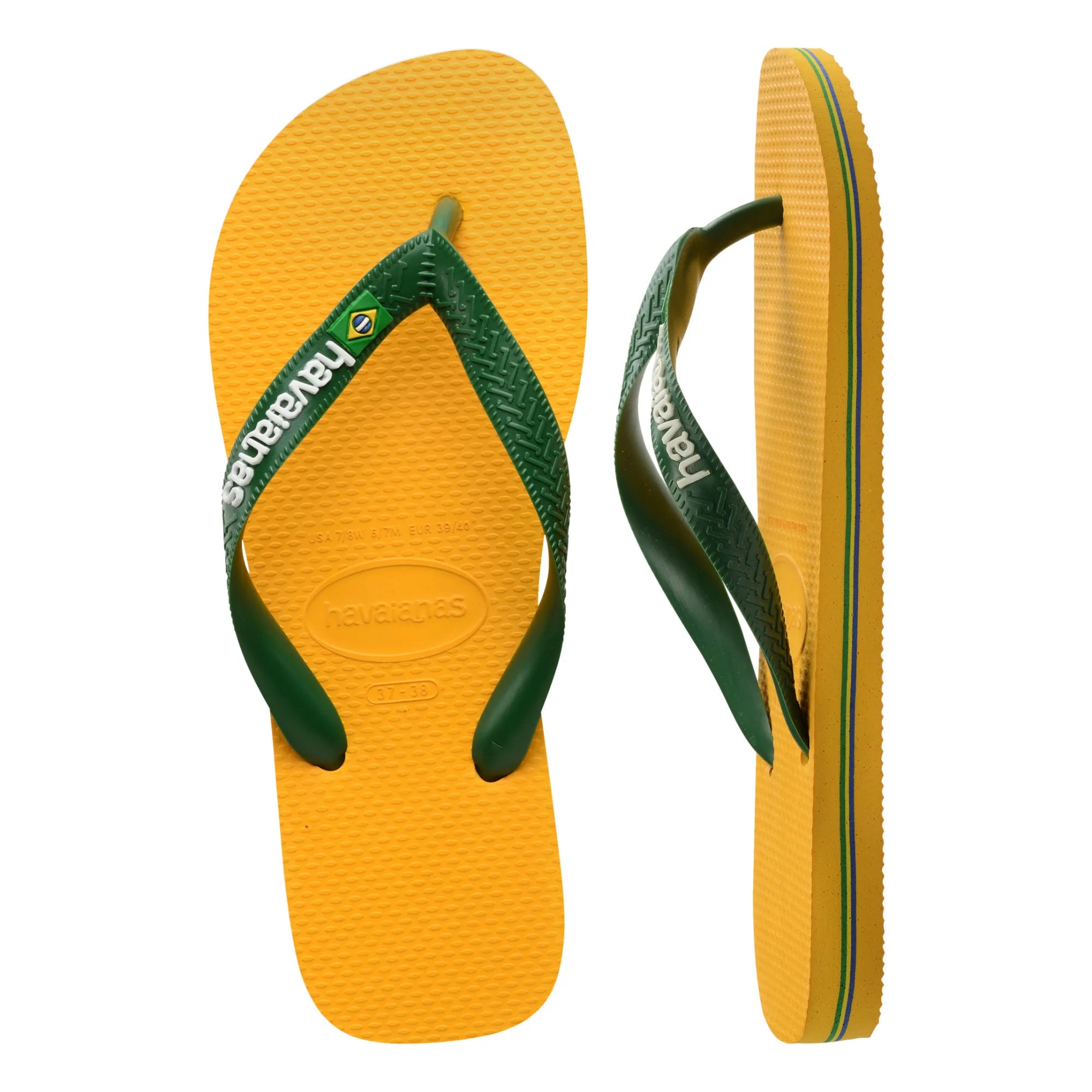Havaianas - Brazil Logo Flip Flops | Yellow