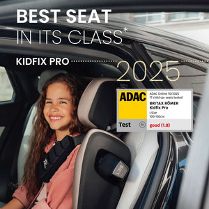 Britax Römer Kidfix i-Size Pro Car Seat - Linen Grey - Lux-Car Seats-Linen Grey- | Natural Baby Shower