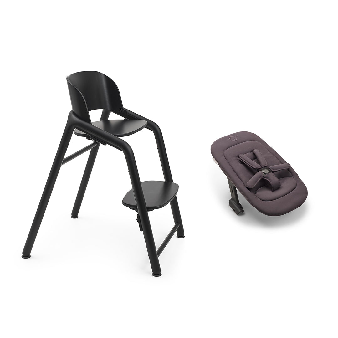 Bugaboo Giraffe + Newborn Set-Highchairs-Black- | Natural Baby Shower