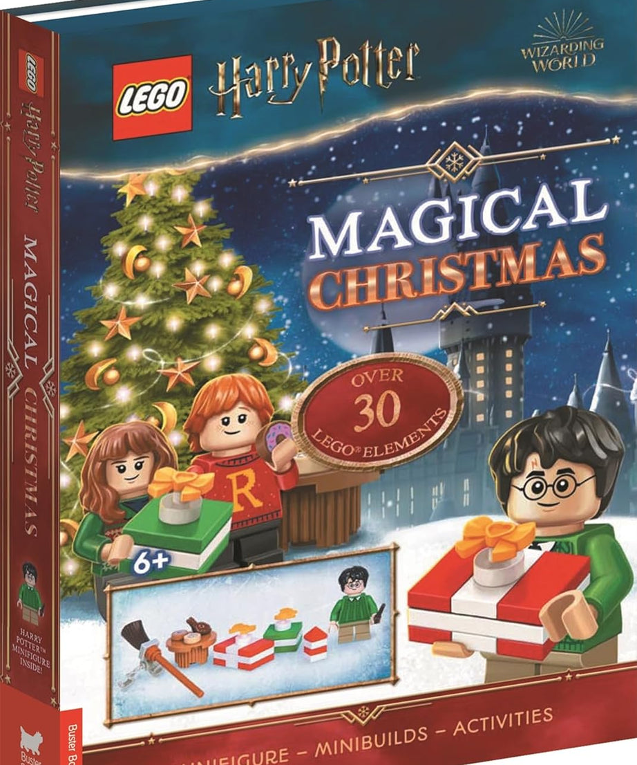 Buster Books - Lego Harry Potter Magical Christmas Figure Toy English Activity and Story Book