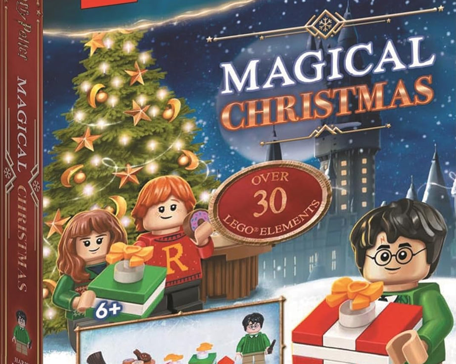 Buster Books - Lego Harry Potter Magical Christmas Figure Toy English Activity and Story Book