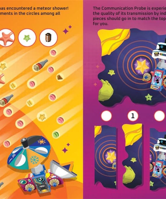 Buster Books - Lego Build and Stick Figure Toy English Activity and Story Book