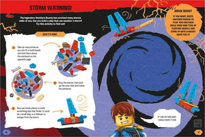 Buster Books - Lego Ninjago English Activity and Story Book with Figure Toy
