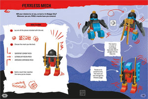 Buster Books - Lego Ninjago English Activity and Story Book with Figure Toy