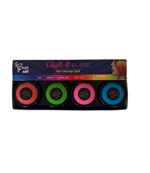 Buzz Art - Kids Hair Chalk Neon Colors Classic