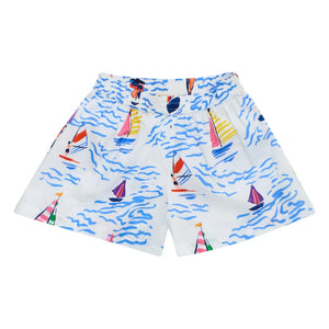 Maison Mangostan - Short Voile | White