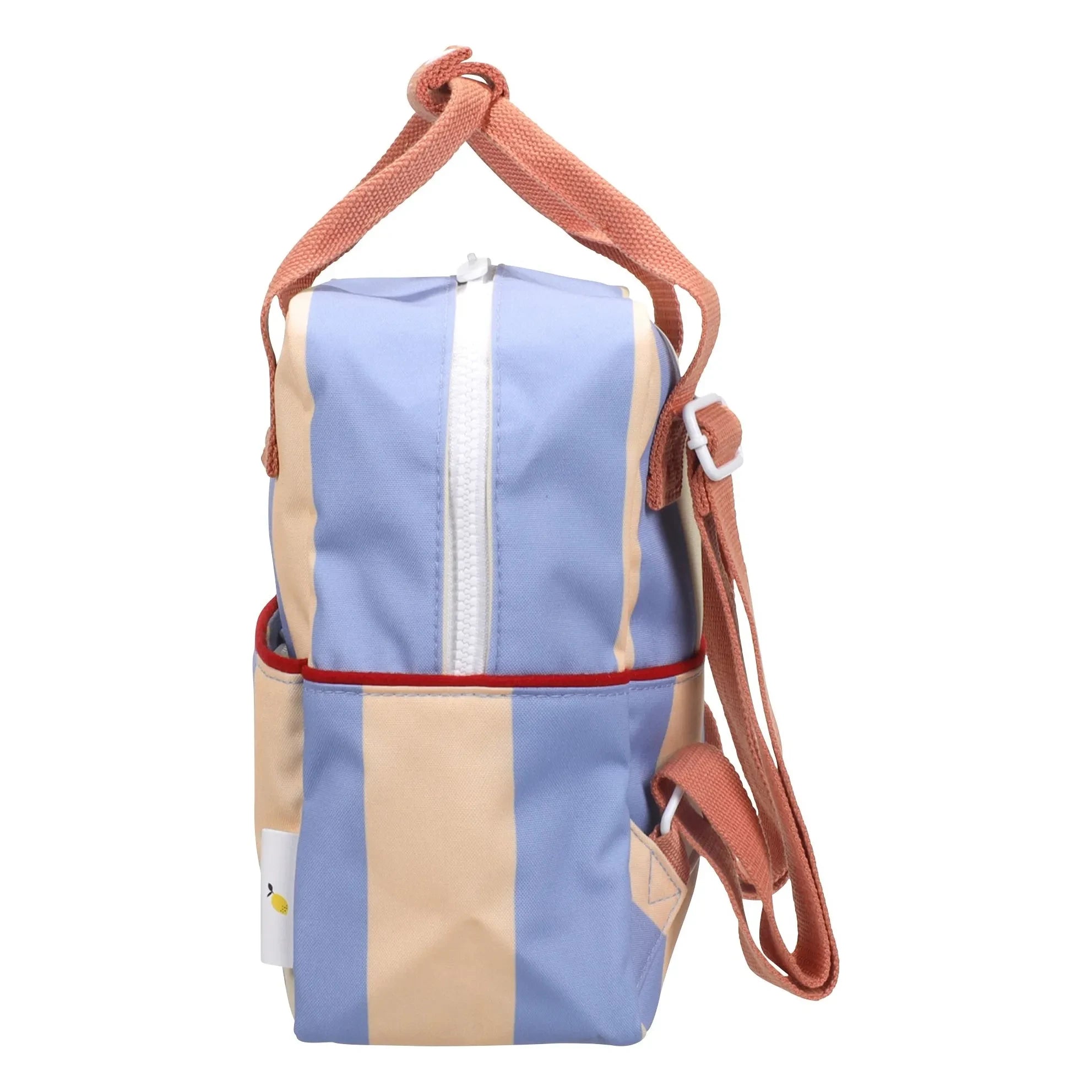 Sticky Lemon - Small Striped Backpack | Blue