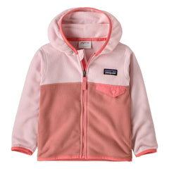 Patagonia - Micro D Snap-T Recycled Fiber Fleece Baby Jacket | Pink