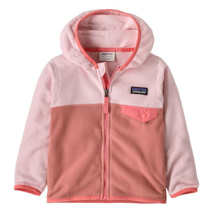 Patagonia - Micro D Snap-T Recycled Fiber Fleece Baby Jacket | Pink