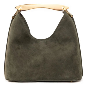 Elleme - Small Boomerang Bag in Grenli Leather | Khaki