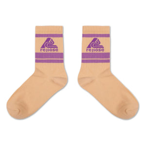 Repose AMS - Logo Socks | Sand