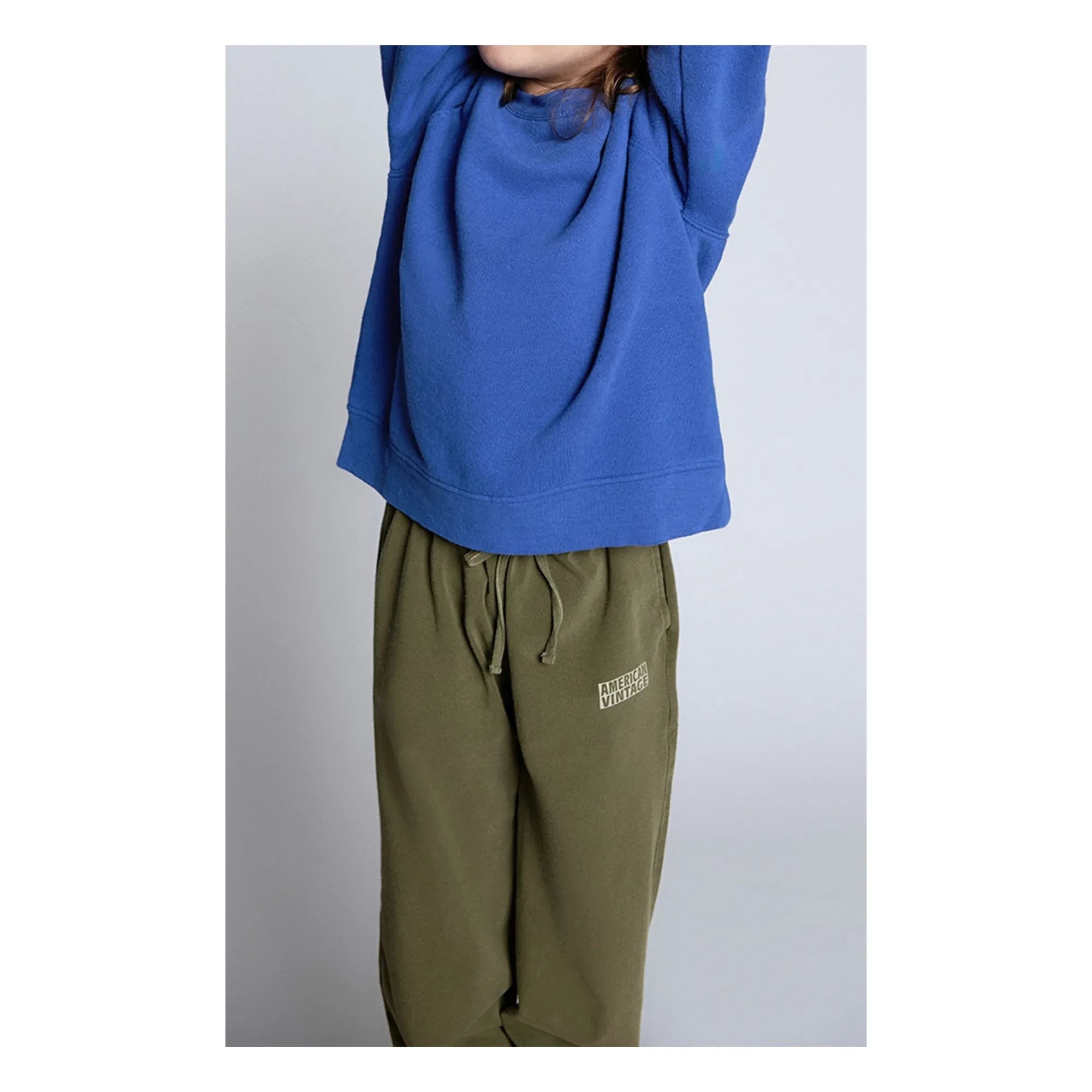 American Vintage - Atubay raglan sweatshirt | Blue