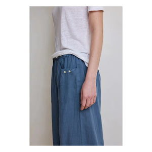 Hod - Bastian Keten Pantolon | Indigo