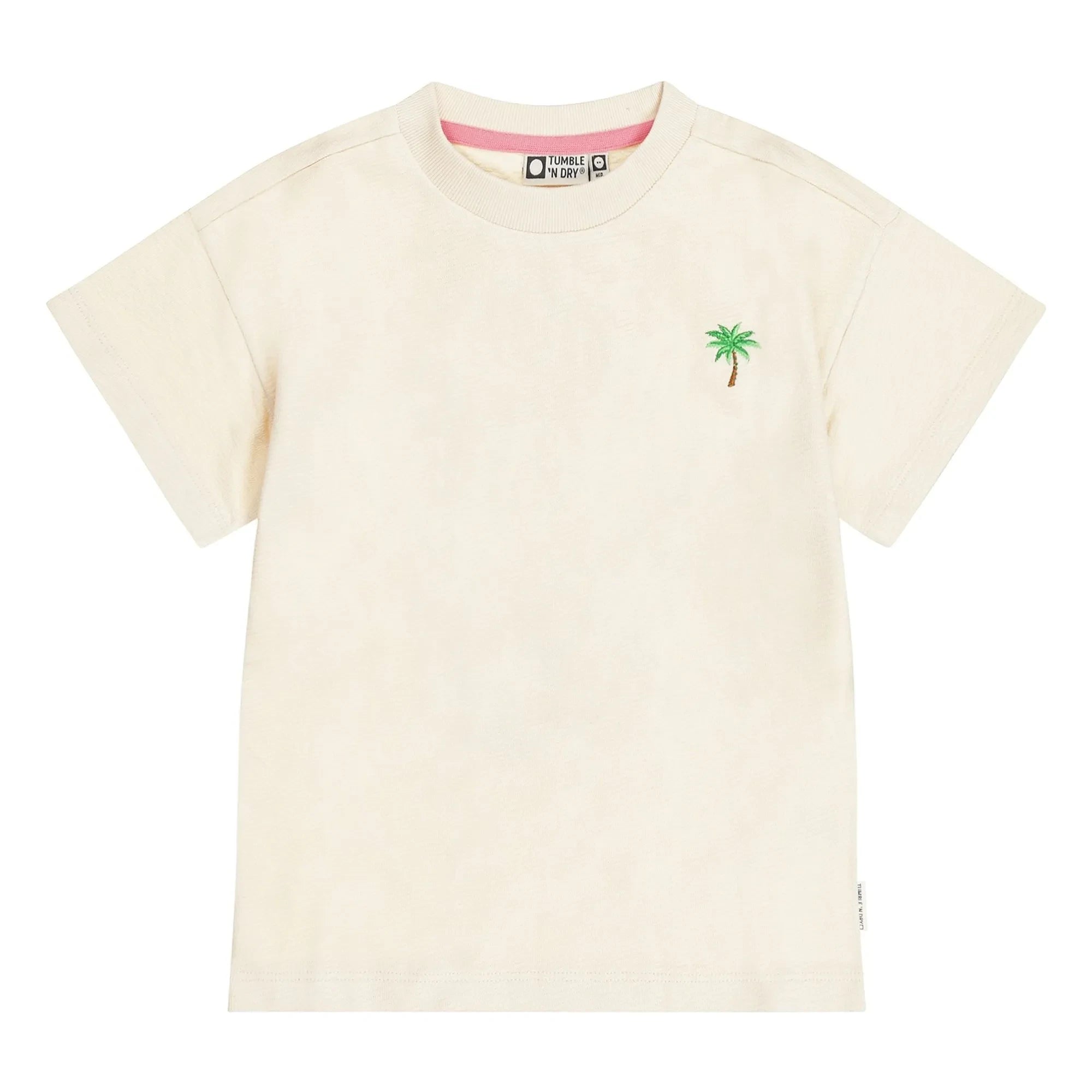 Tumble N'Dry - Oversized Maringa Organic Cotton T-Shirt | Ecru