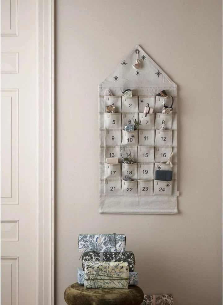 Ferm Living - Advent Calendar | Cream