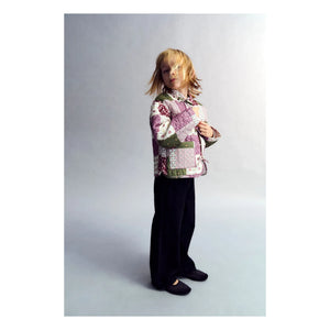 the new society - Melba Patchwork Jacket | Pink