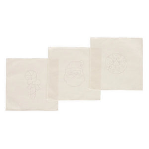 Legami - Creative Kit Hanging Christmas Decorations - Punch Needle Kit