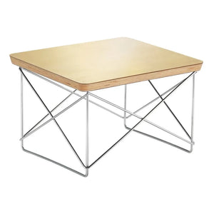Vitra - LTR Side Table - Chrome-Plated Top Surface - Charles & Ray Eames, 1950 | Gold Leaf