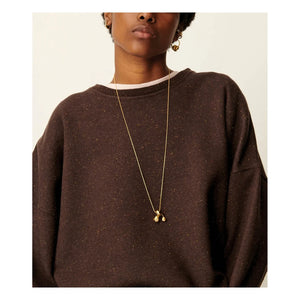 Sessùn - Chebbi organik pamuk sweatshirt | Ganache