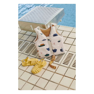 Liewood - Dove swimming vest | Sailing/Sandy