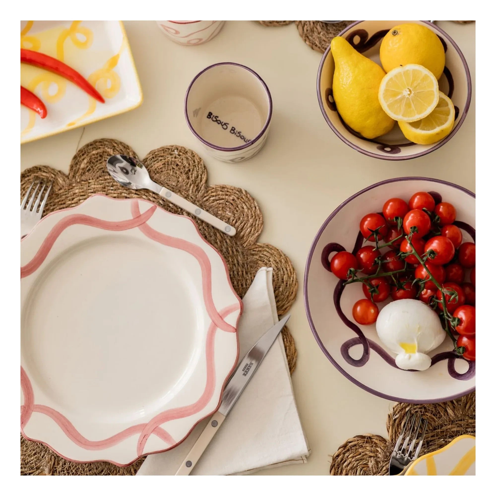 Denise - Olaf Plate | Pink