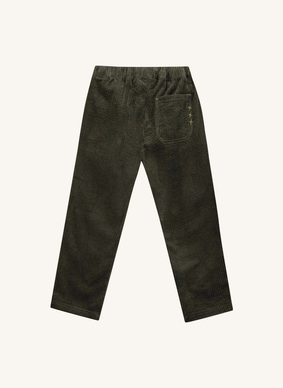 Bonton - Datcha Fitilli Kadife Pantolon | Haki
