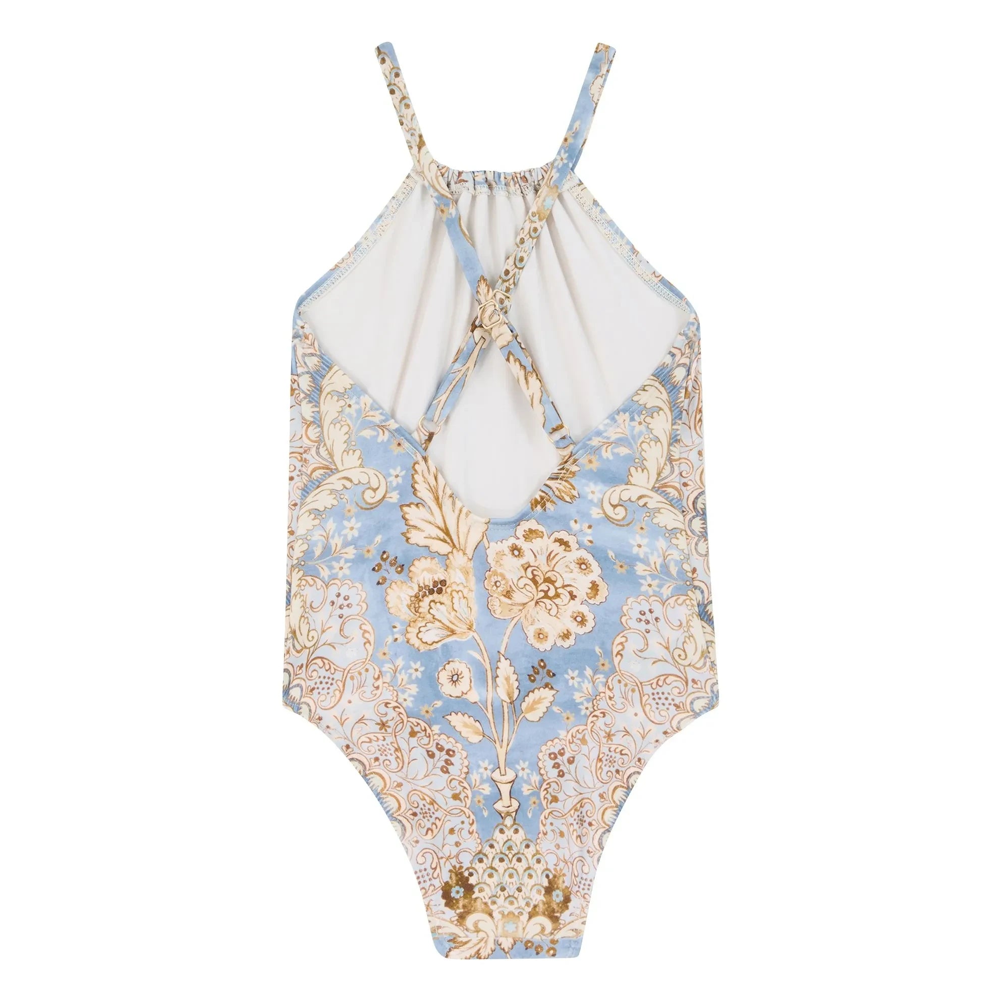 Zimmermann - Daylight Floral Swimsuit | Light Blue