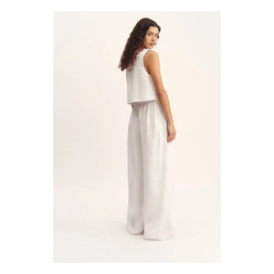 Posse - Parker Linen Pants | Ivory