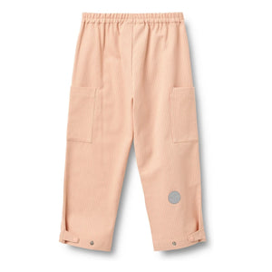 Wheat - Kalloa Striped Organic Cotton Pants | Peach