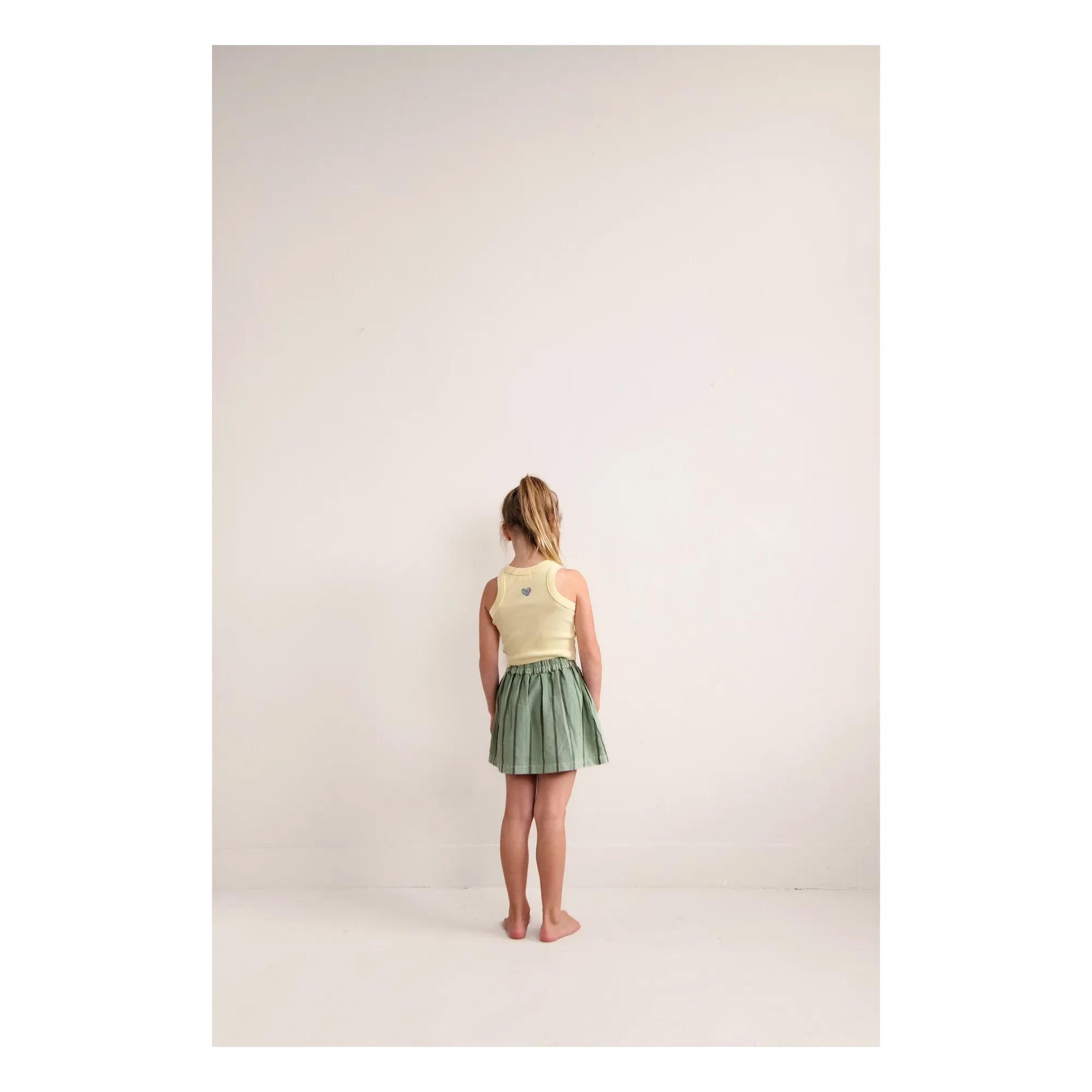 Jenest - Bonnie organic cotton tank top | Pale yellow