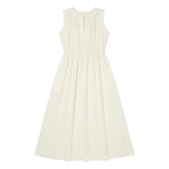 BELLEPIECE - Pink Cotton Gingham Dress | Ivory