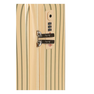 Konges Sløjd - Striped Suitcase | Beige