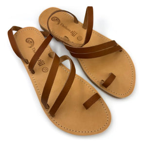 Théluto - Agatha sandaletler | Camel
