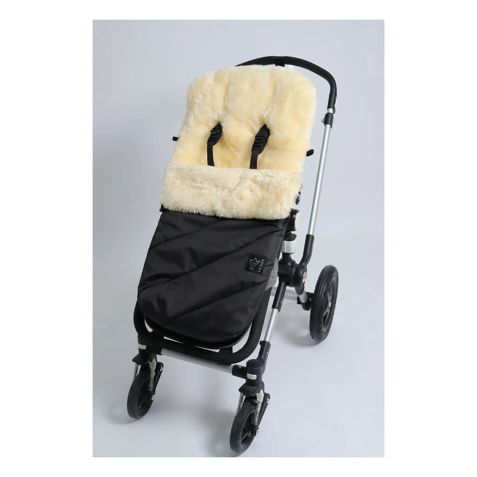 Kaiser - Hugo Lamb Leather Universal Foot Cover | Black