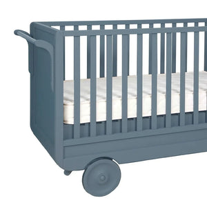Laurette - Adjustable Trolley Bed 60 x 120 cm | Medium Gray