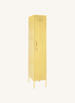 Mustard Made - Slim Metal Cabinet | Faded Yellow