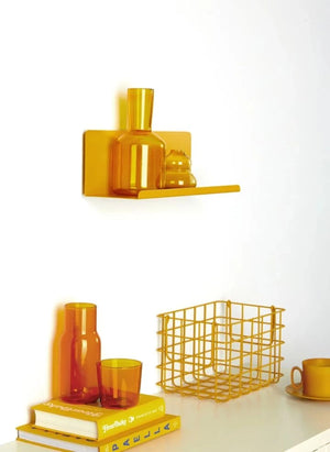 Mustard Made - Ledge Metal Wall Shelf | Faded Yellow