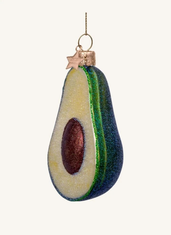Vondels - Avocado Christmas Ornament | Green