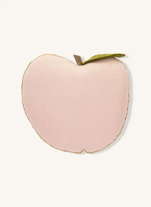 Muskhane - Felt Apple Cushion | Powder pink