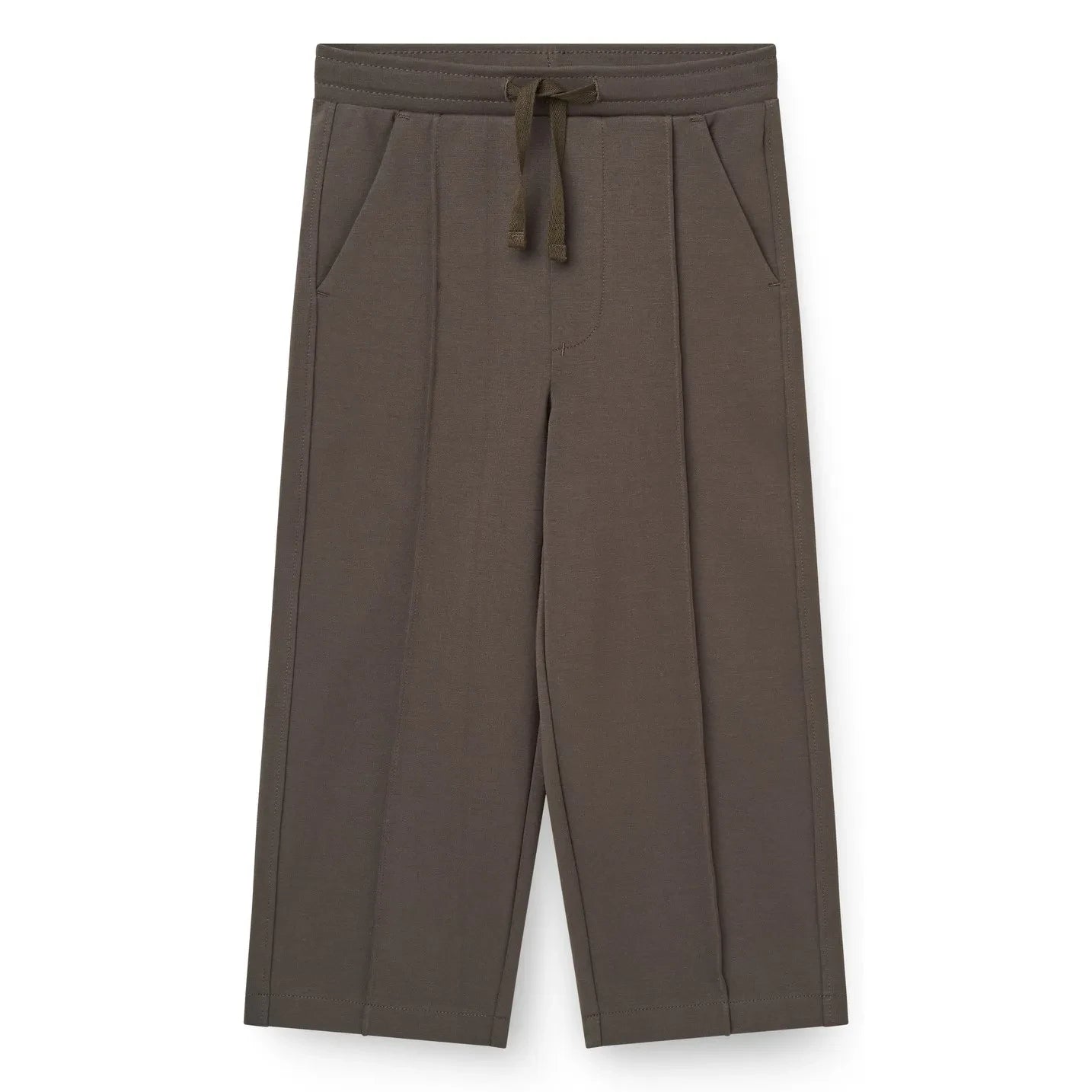 Copenhagen Colors - Organic Cotton Stretch Pants | Dark Brown